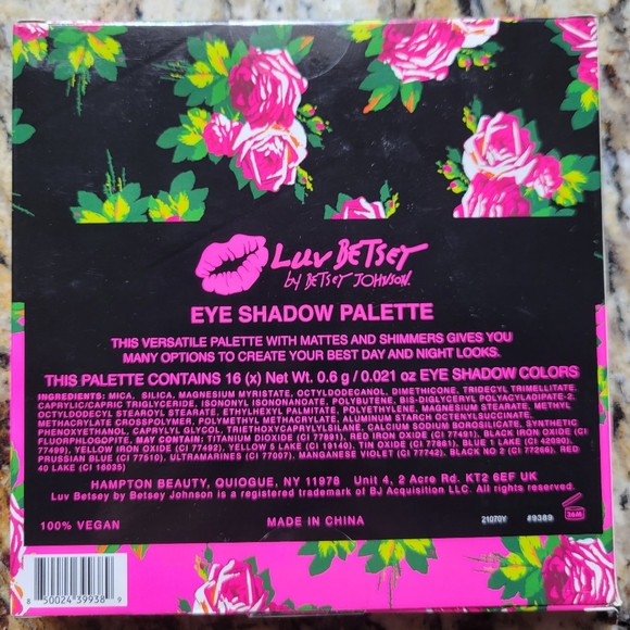 Betsey Johnson Mascara & Eyeliner kit and eyeshadow pallette BNIB DUO - Picture 7 of 12